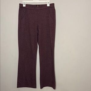 Lee Women's Burgundy Flare Pants